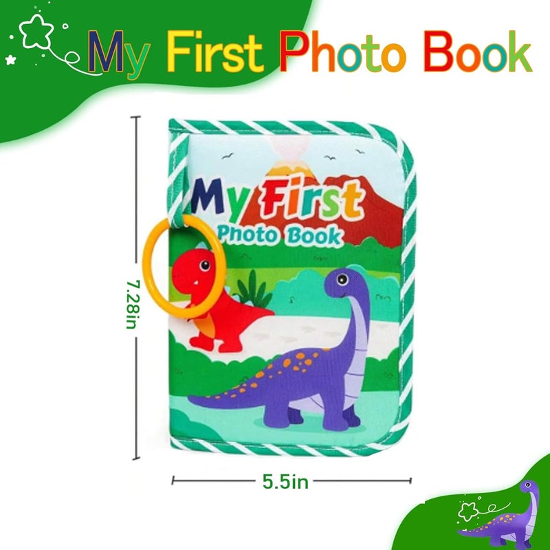 TSYAN Baby First Family Photo Album Memory Book for Boys & Girls,My First Family Album with Mirror for 4x6 Baby Kids Toddlers Family Pictures-Perfect Gifts for Baby Shower Newborns Family Photos - Image 2